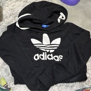 Adidas crop Hoodie